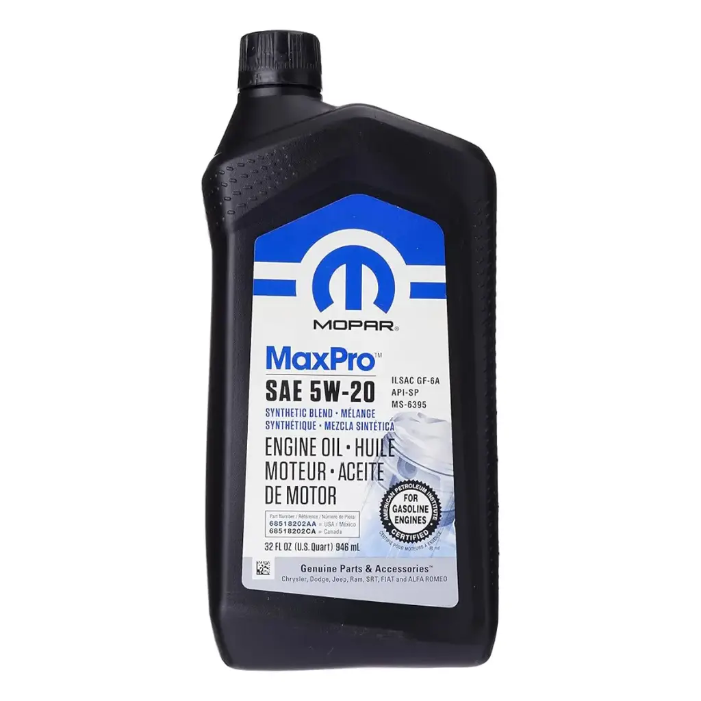 Mopar American Oil 5w-20