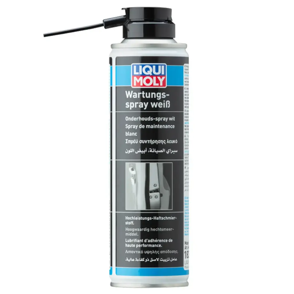 White grease spray