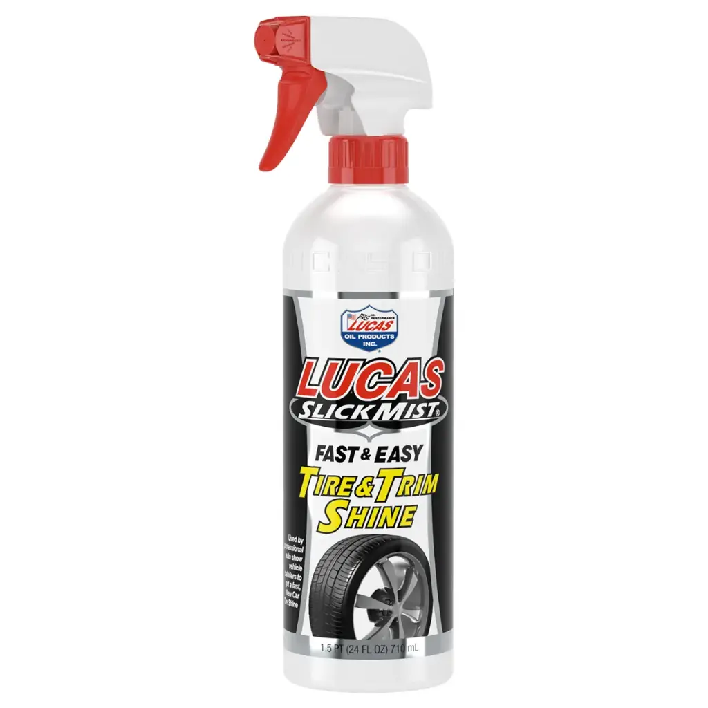 Tire cleaner and polish
