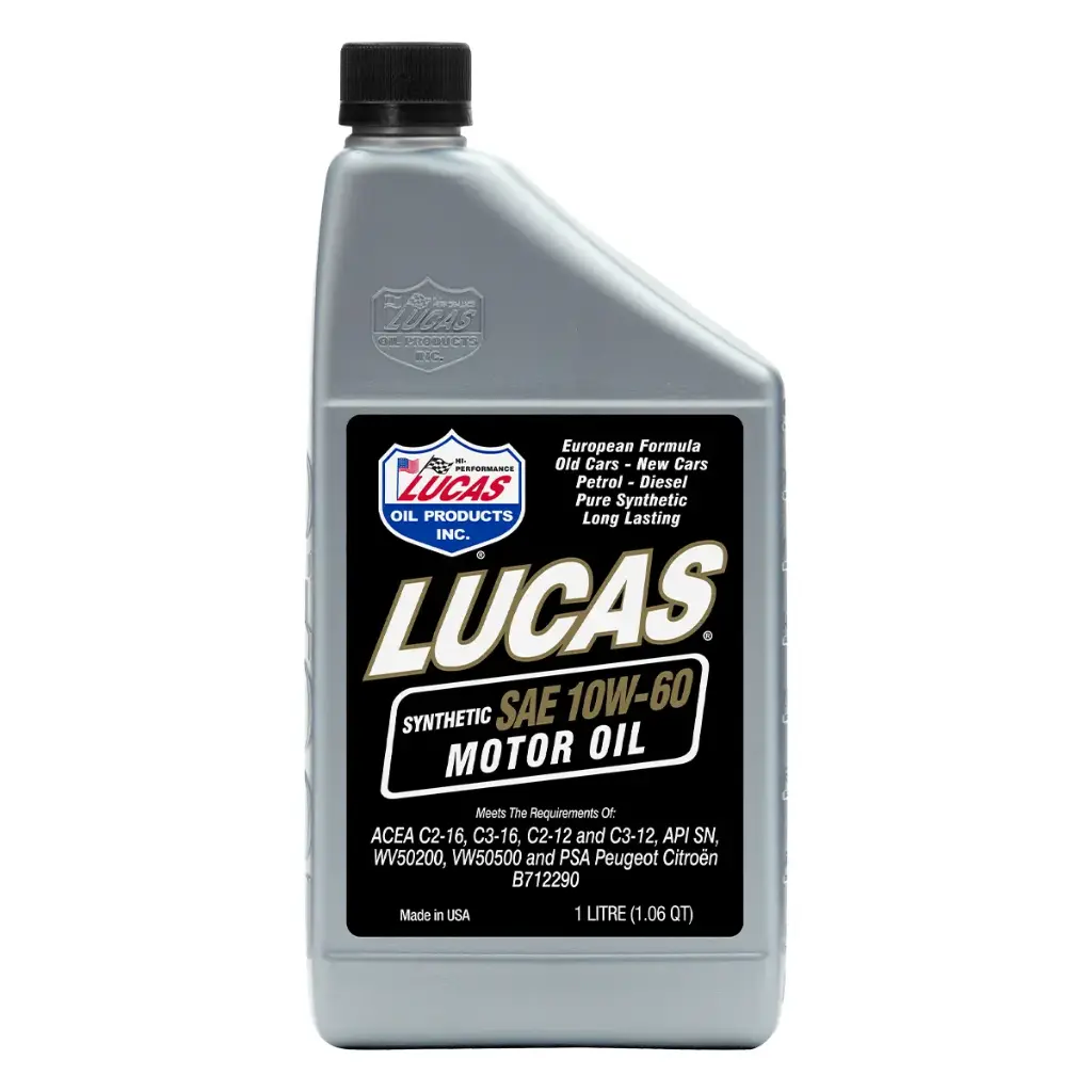 10W-60 Synthetic Engine Oil