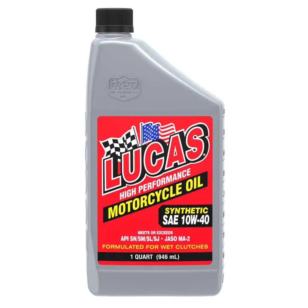 10W-40 Synthetic Motorcycle Oil