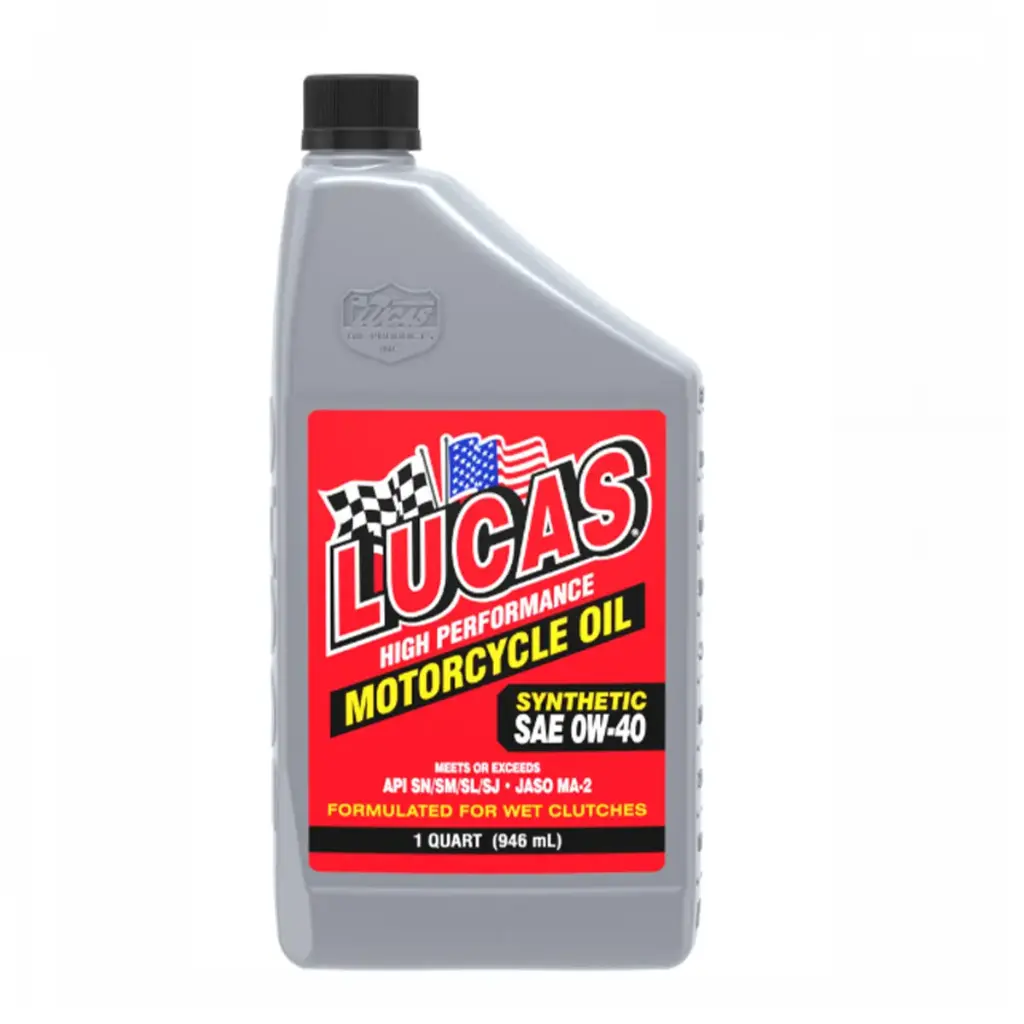 0W-40 Motorcycle Synthetic Engine Oil