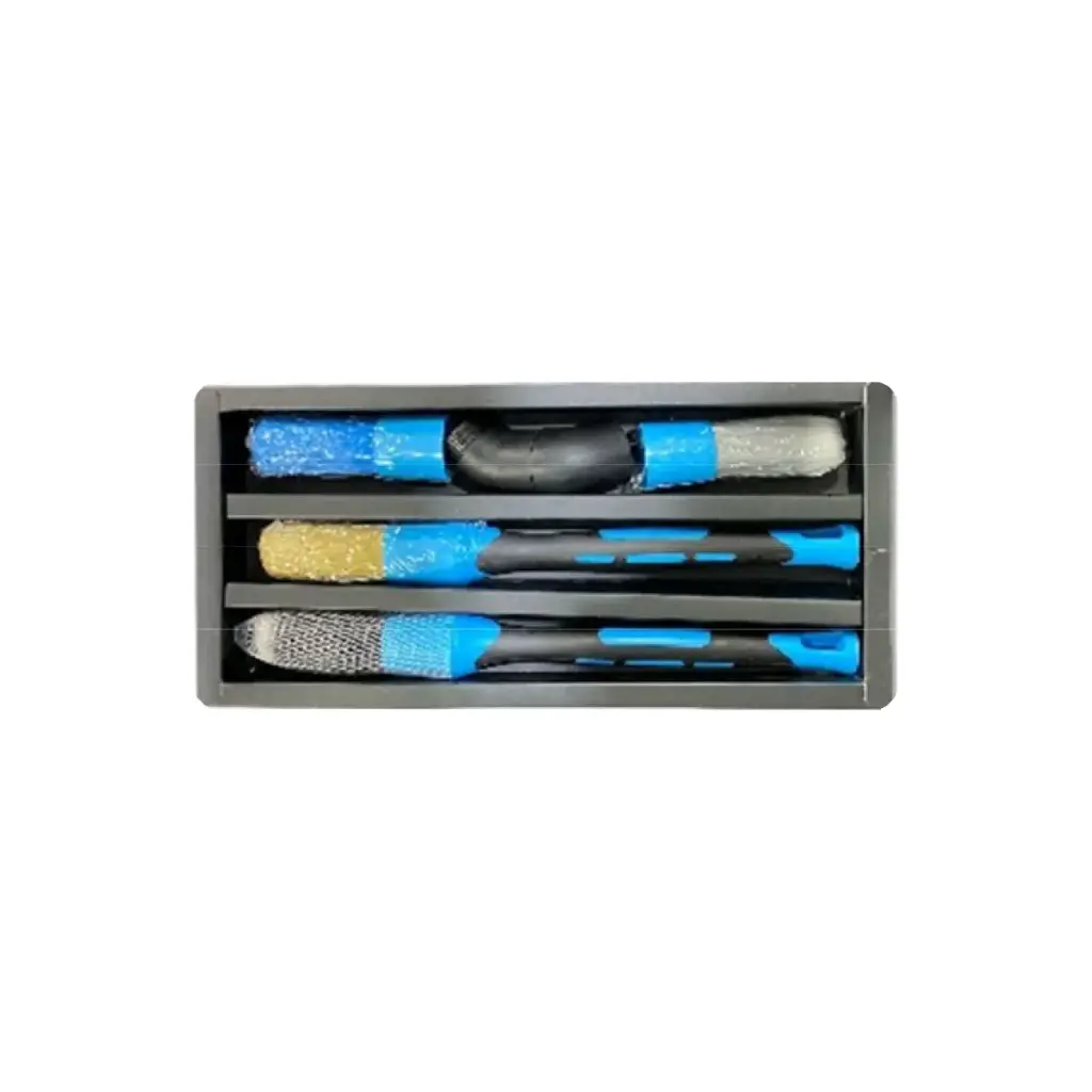 Black colored brush set, pack of 3*1