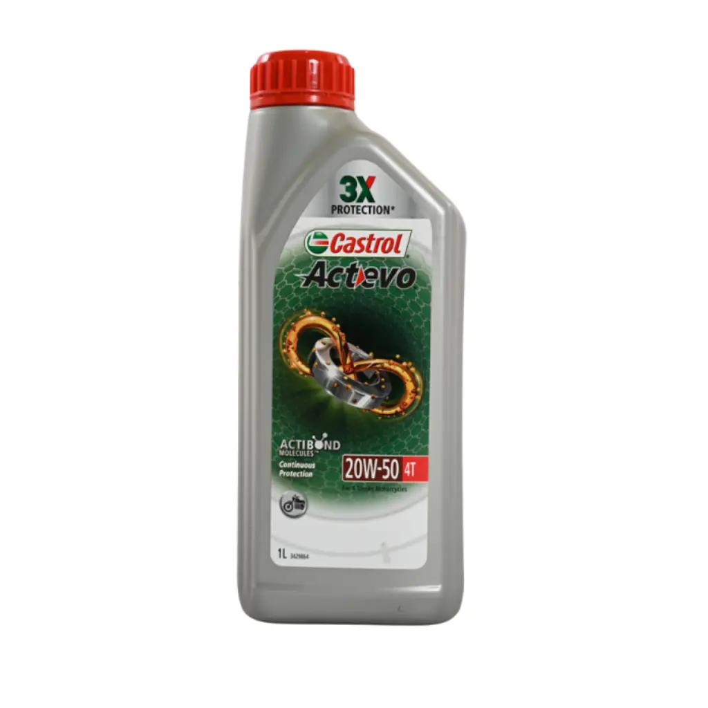 Castrol Motorcycle Oil ACTEVO 20W-50  