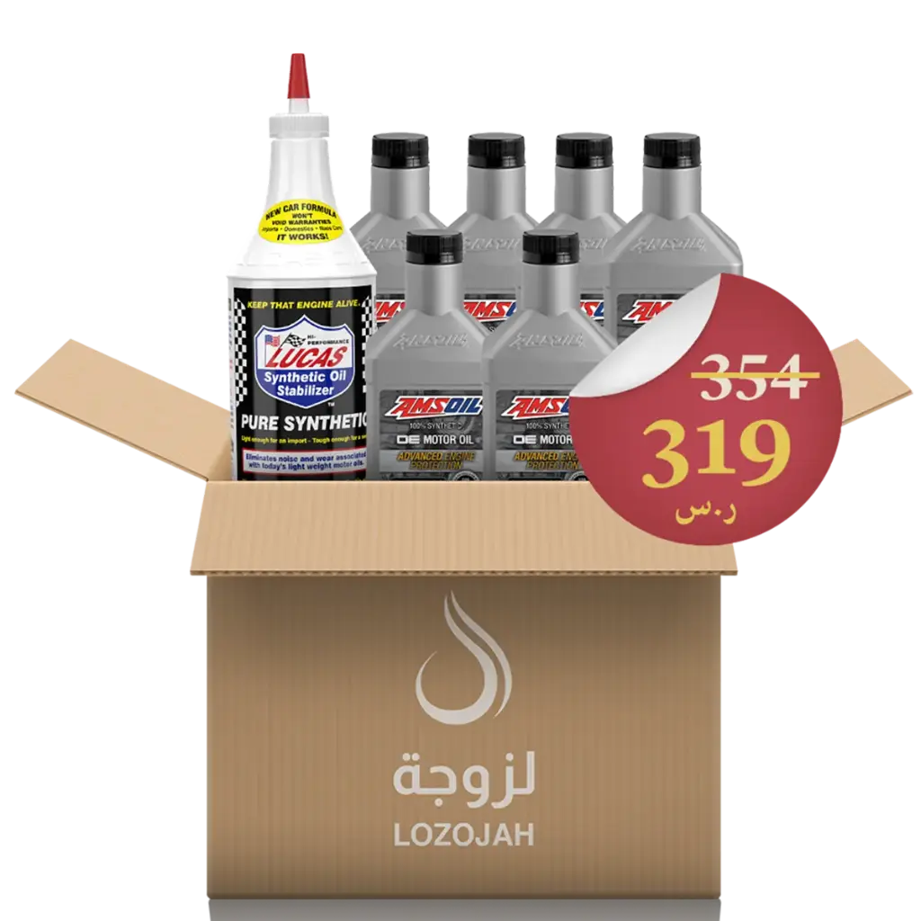 Dodge Package: 6 Amsoil OE Oil + Pure Synthetic Oil Stabilizer
