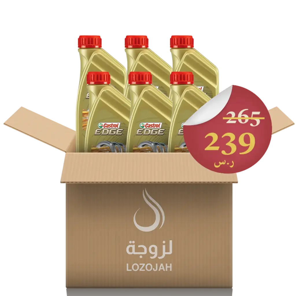 Croton Package: 6 Castrol EDGE Oil Bottles