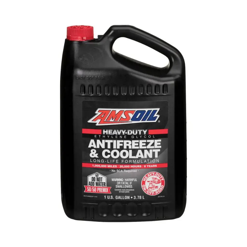 Amsoil 50/50 Red Antifreeze & Coolant.