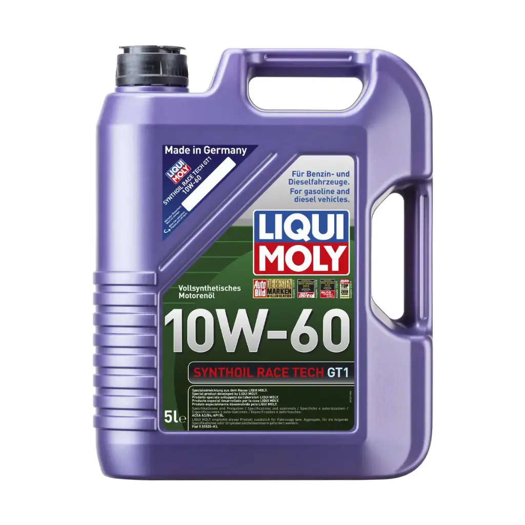 Liqui Moly Engine Oil 10W-60 (5-Liter Gallon)