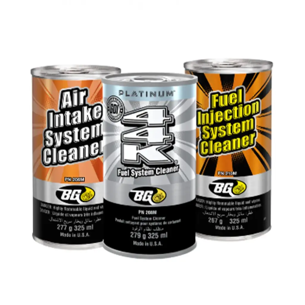 BG Complete Fuel & Air Intake System Cleaner Kit