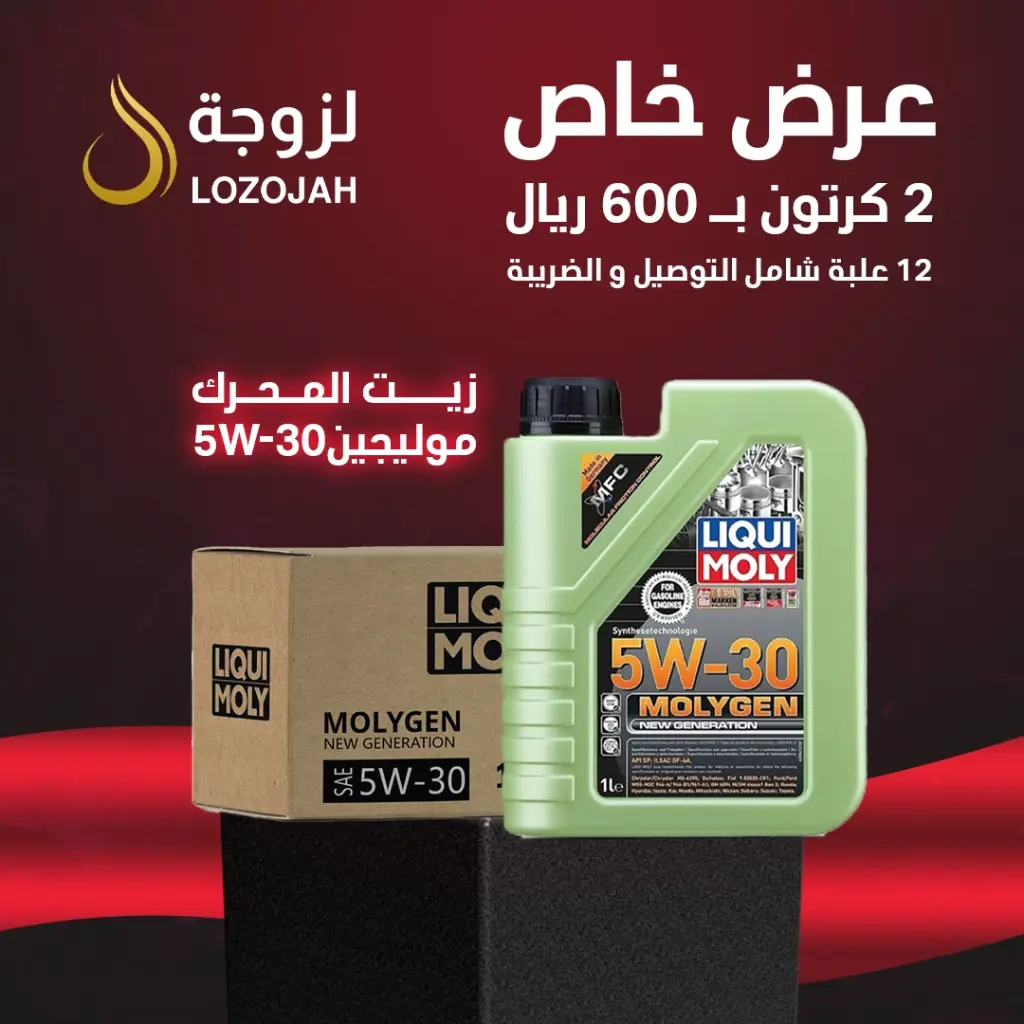 2 cartons of Liqui Moly Molygen engine oil (12 cans)