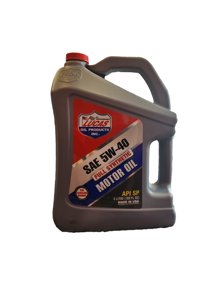 زيت ماكينه عيار 5W-40 تخليقي  5 لتر 